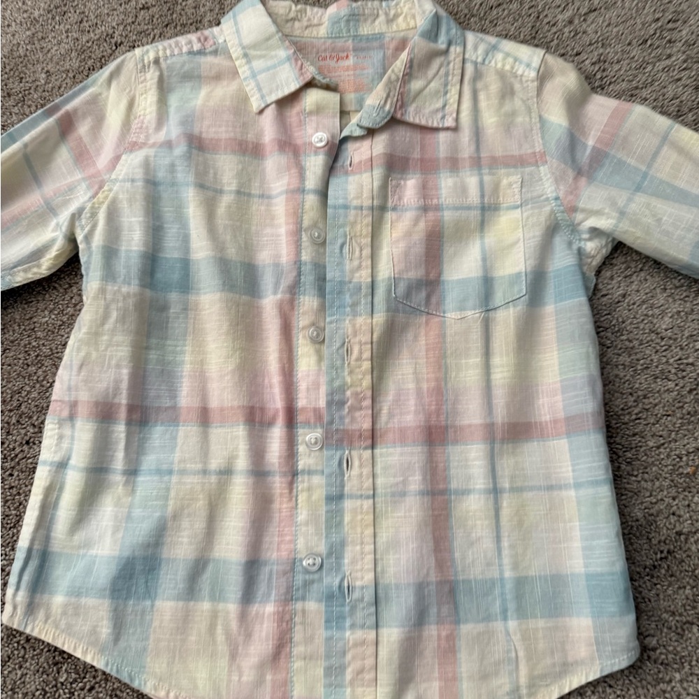 Cat& Jack button down & 2 sweaters - Picture 7 of 16